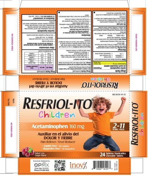 Resfriol-ito Children 포장