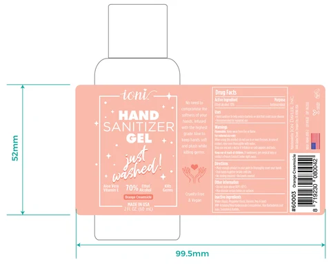 Hand Sanitizer packaging