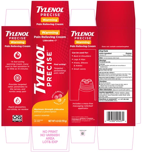 Tylenol Precise Warming Pain Relieving 포장