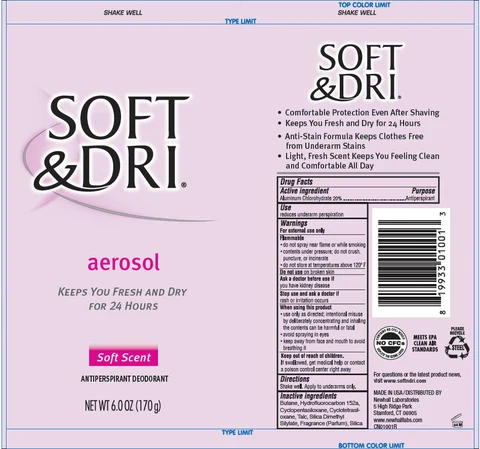 SOFT and DRI Clinical Everfresh Blossom 포장