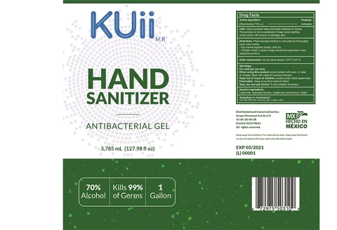 Hand Sanitizer 포장
