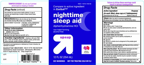 up and up nighttime sleep-aid 포장