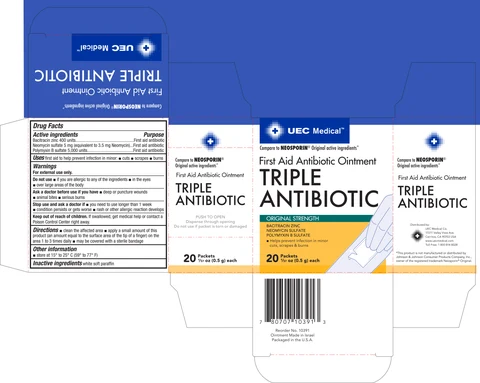 UEC Medical First Aid Antibiotic 포장