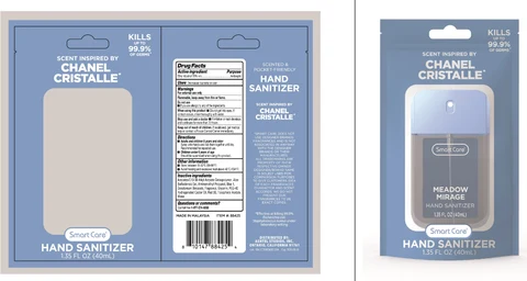 Smart Care Luxury Hand Sanitizer Meadow Mirage 포장
