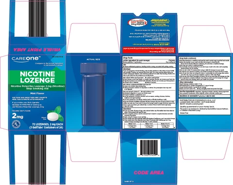 careone nicotine 포장