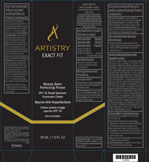 Artistry Beauty Balm Perfecting Primer SPF 35 Broad Spectrum Sunscreen 포장