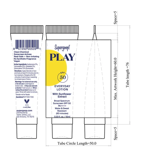 play everyday lotion SPF 50