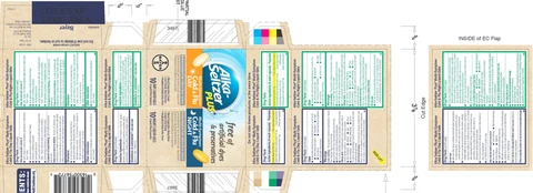 Alka-Seltzer Plus Multi-Symptom Cold and Flu Day and NightLiquid Gels packaging