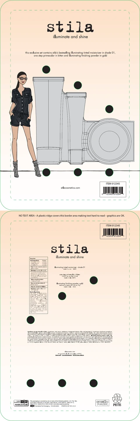 stila illuminate and shine 포장