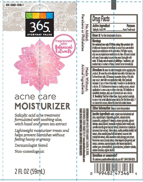 Acne Care Moisturizer 포장