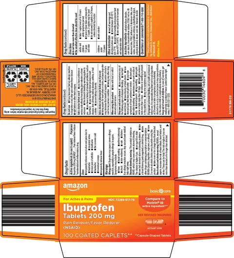 basic care ibuprofen 포장