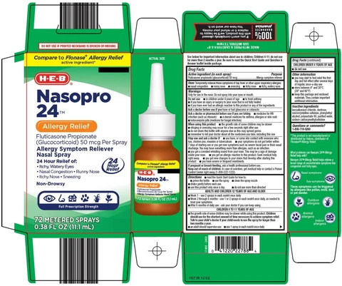 HEB Nasopro 24 포장