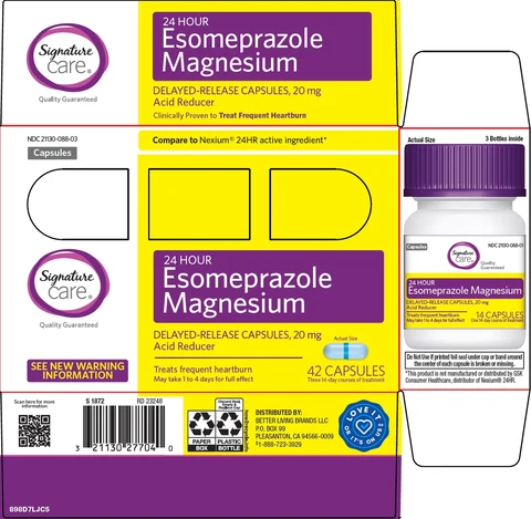 signature care esomeprazole magnesium 포장