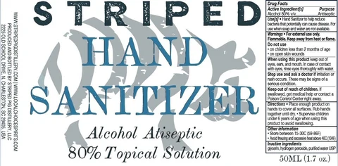 Hand Sanitizer packaging
