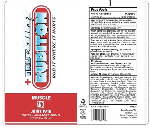 TruRelief RUBITON Rub It Where It Hurts 포장