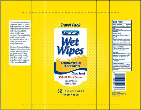 Wet Wipes packaging