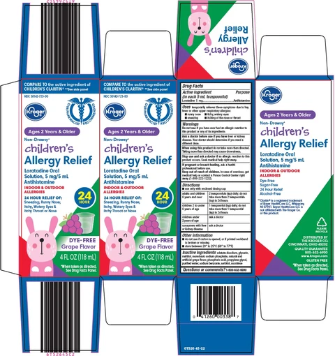 childrens allergy relief packaging