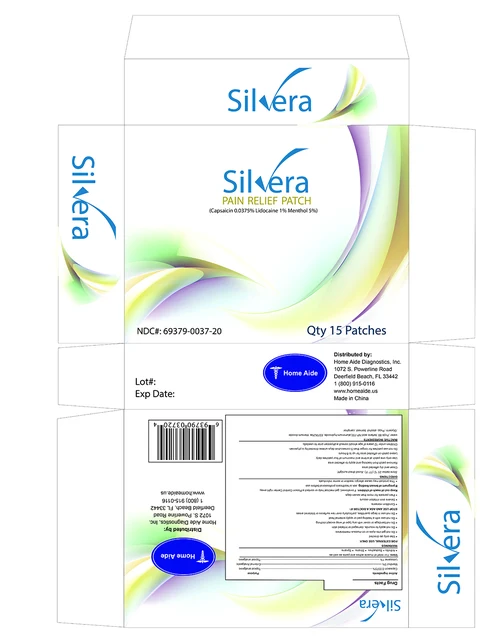 Silvera Pain Relief Patch 포장