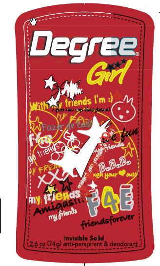 Degree Girl Friends ForeverAntiperspirant and Deodorant 포장