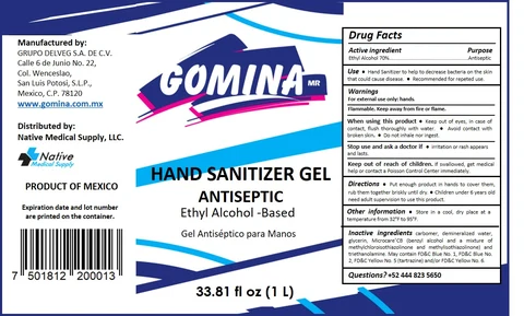 Hand SanitizerGreen / Hand Sanitizer / Hand SanitizerBlue packaging