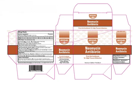 Water-Jel Neomycin Antibiotic packaging