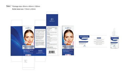 MEOLY Milia Remover 30 ml packaging
