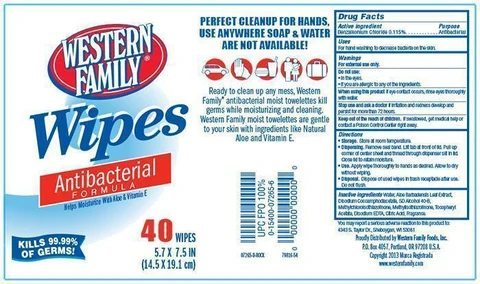 Western Family packaging