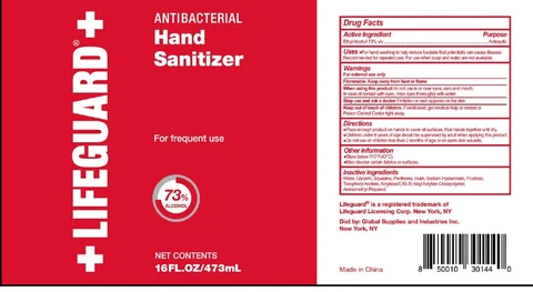 Antibacterial Hand Sanitizer 포장