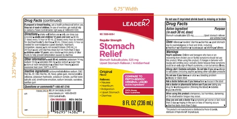 Stomach Relief Regular Strength packaging