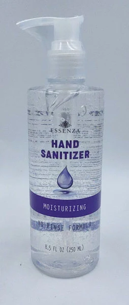 Hand Sanitizer packaging