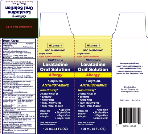 Loratadine packaging