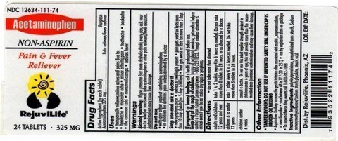 Acetaminophen 포장
