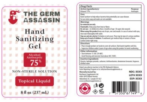 The Germ Assassin packaging