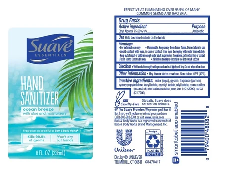 Suave packaging