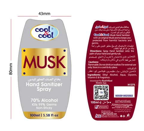 Hand Sanitizer100 packaging