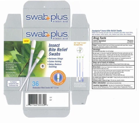Insect Bite Relief packaging