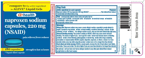 naproxen sodium 포장