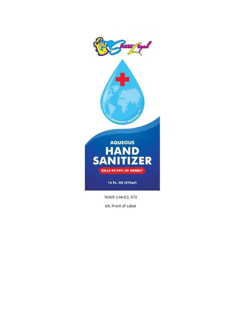 Hand Sanitizer packaging