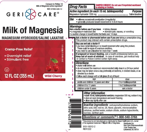 MILK OF MAGNESIA CHERRY 포장