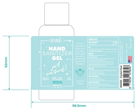Hand Sanitizer packaging