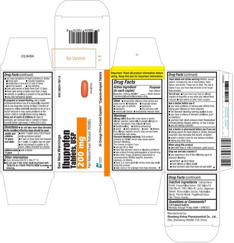 Ibuprofen 포장