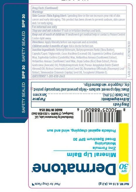SPF 30 - Zinc Oxide Lip Balm 포장