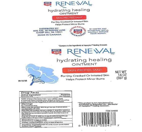 RITE AID RENEWALHYDRATING 포장