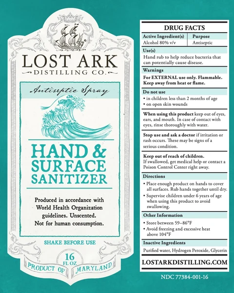 Hand Sanitizer packaging