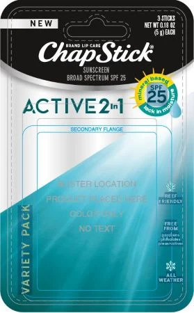 Chapstick Active 2in1 Variety Pack 포장