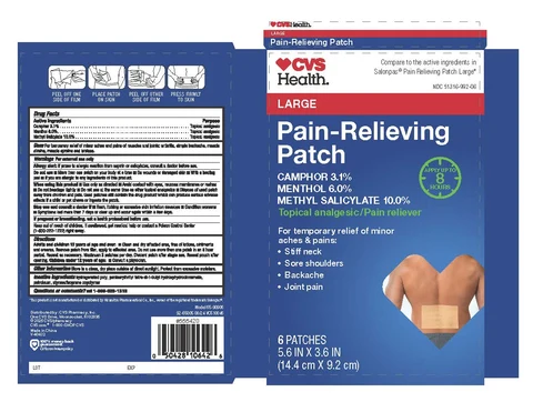 CVS Health Pain-Relieving Patch 포장
