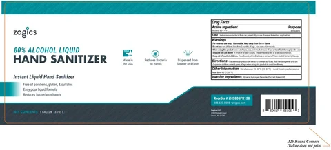 Zogics Hand Sanitizer 포장