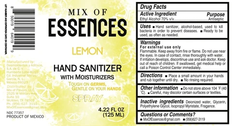 Hand Sanitizer packaging