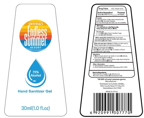 UNIVERSALS Endless Summer RESORT Hand Sanitizer 포장