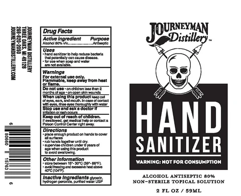 Journeyman Distillery Hand Sanitizer 포장